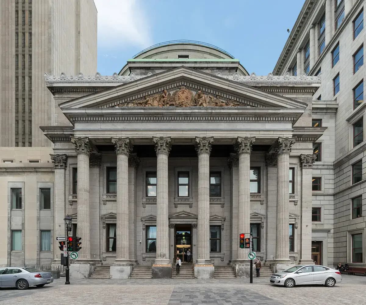 Siège historique de la Banque de Montréal, place d’Armes