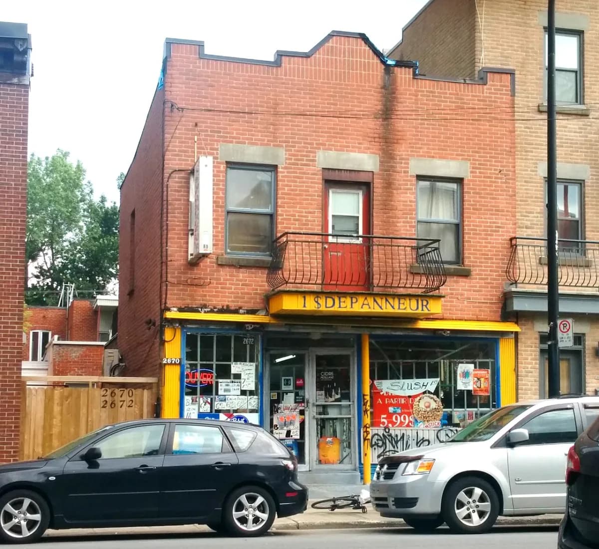 Dépanneur de quartier à Montréal